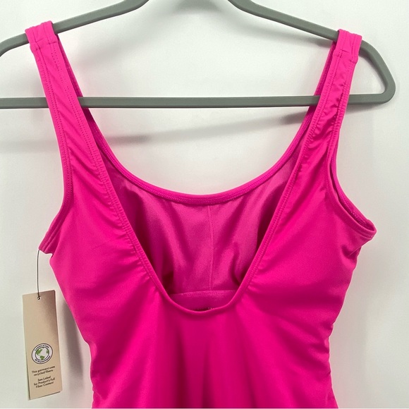 🌺 3/$25 🌺 No Boundaries | Women’s Small Hot Pink One Piece Bathing Suit | NWT | - Picture 5 of 8